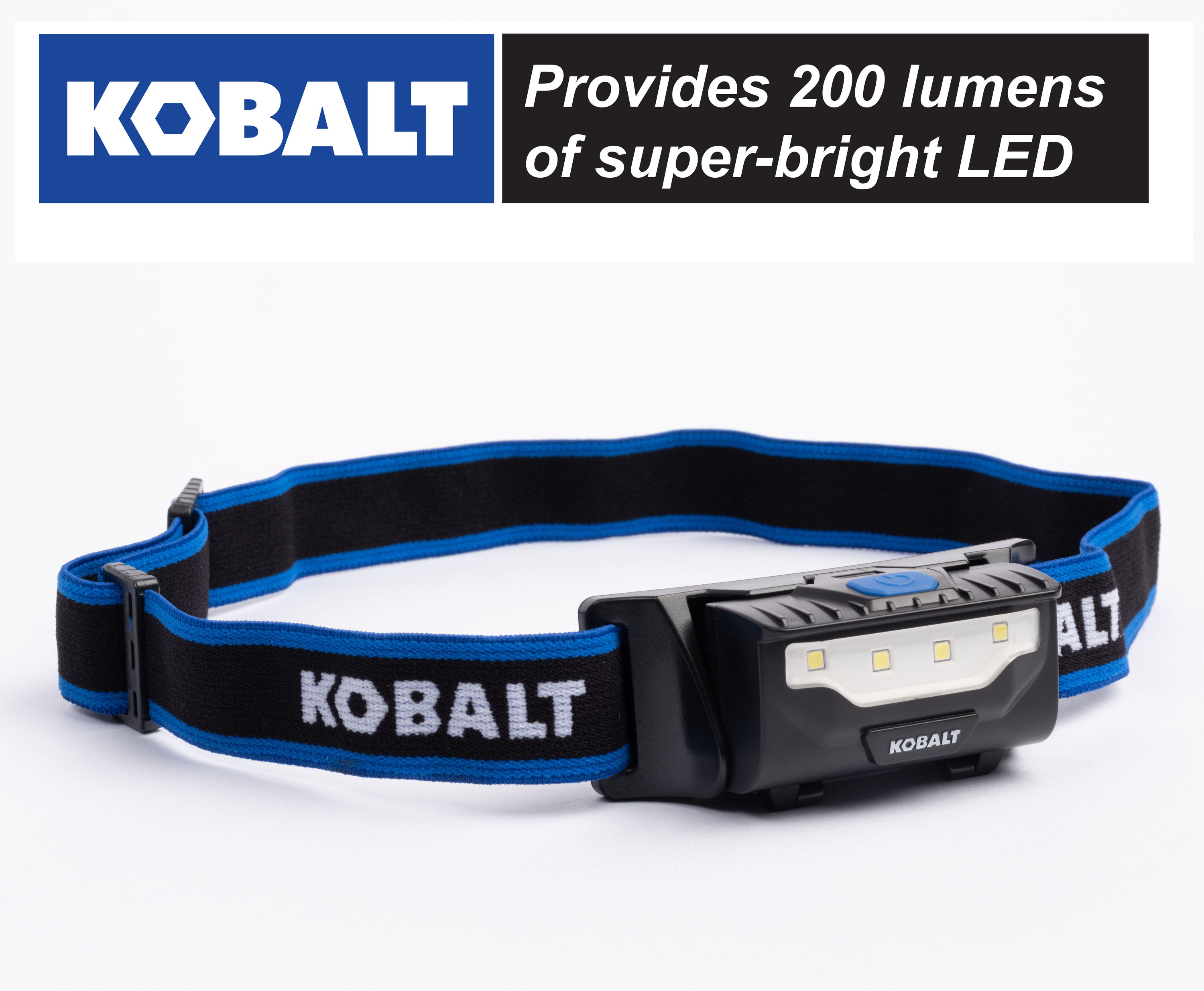 Kobalt - 68122 - 200-Lumen LED Headlamp (Battery Included)