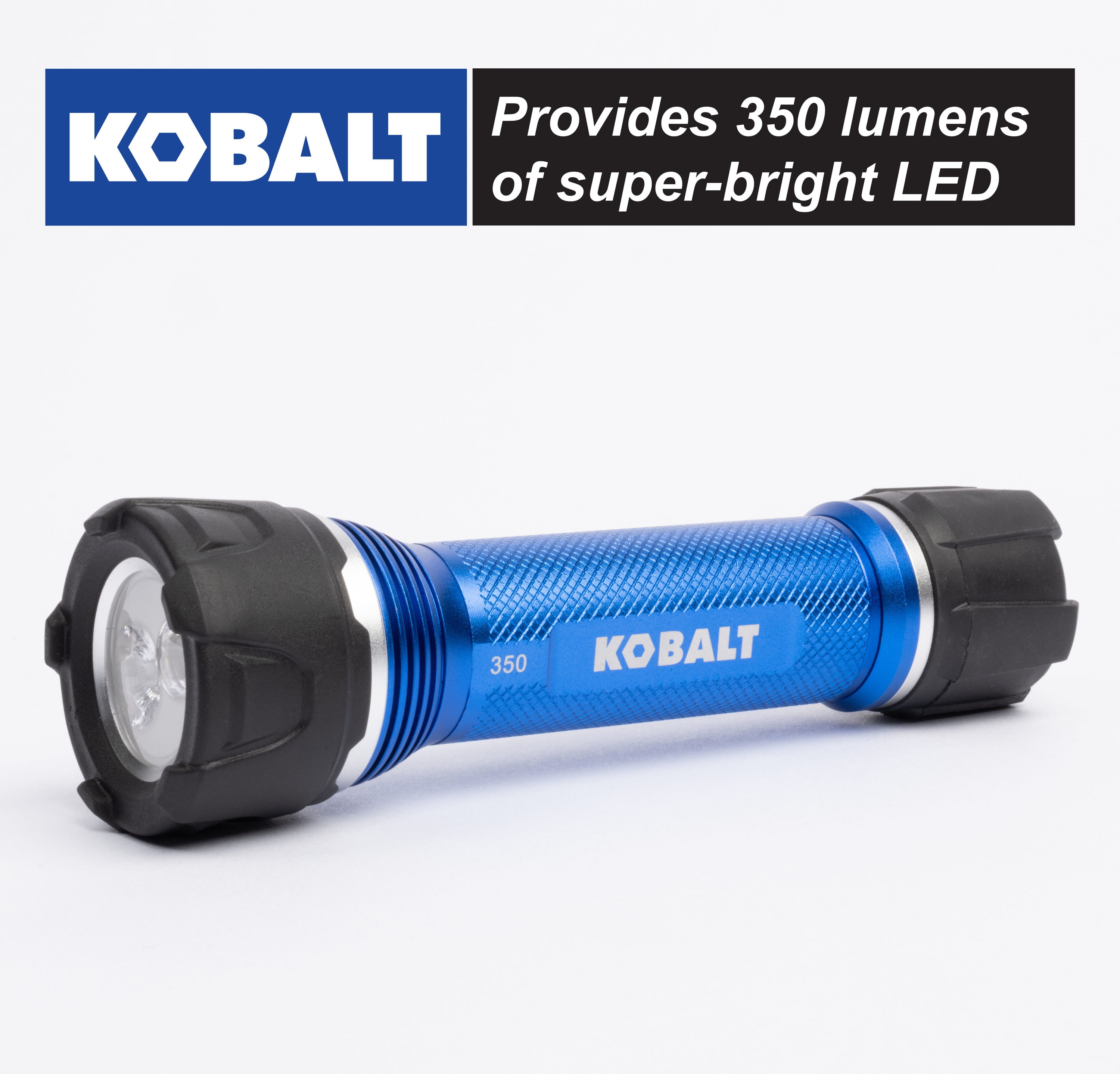 Kobalt - 68113 - 350-Lumen LED Rechargeable Flashlight