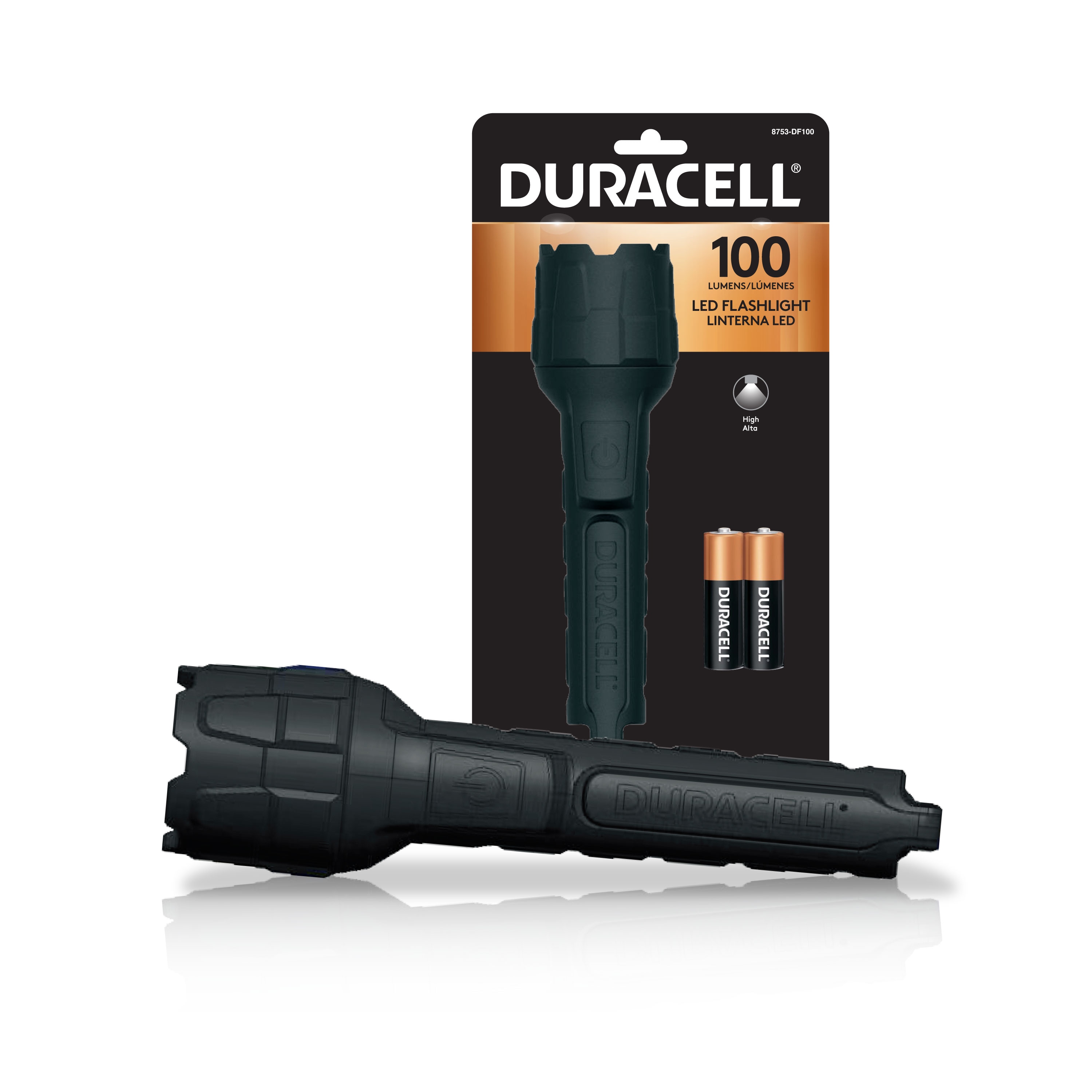 Duracell - 8753-DF100 - Rubber Flashlight
