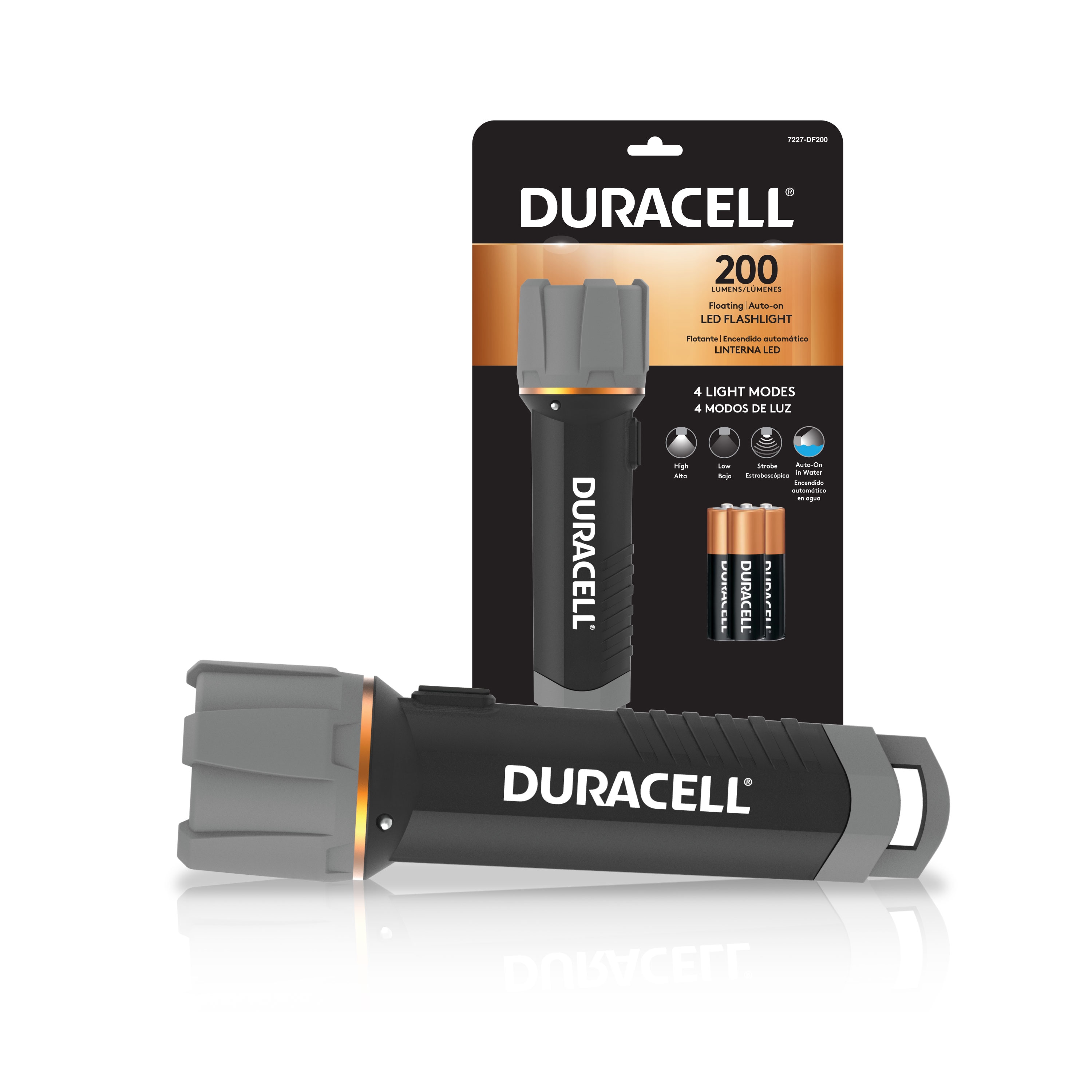 Duracell - 7227-DF200 - Aluminum Flashlight