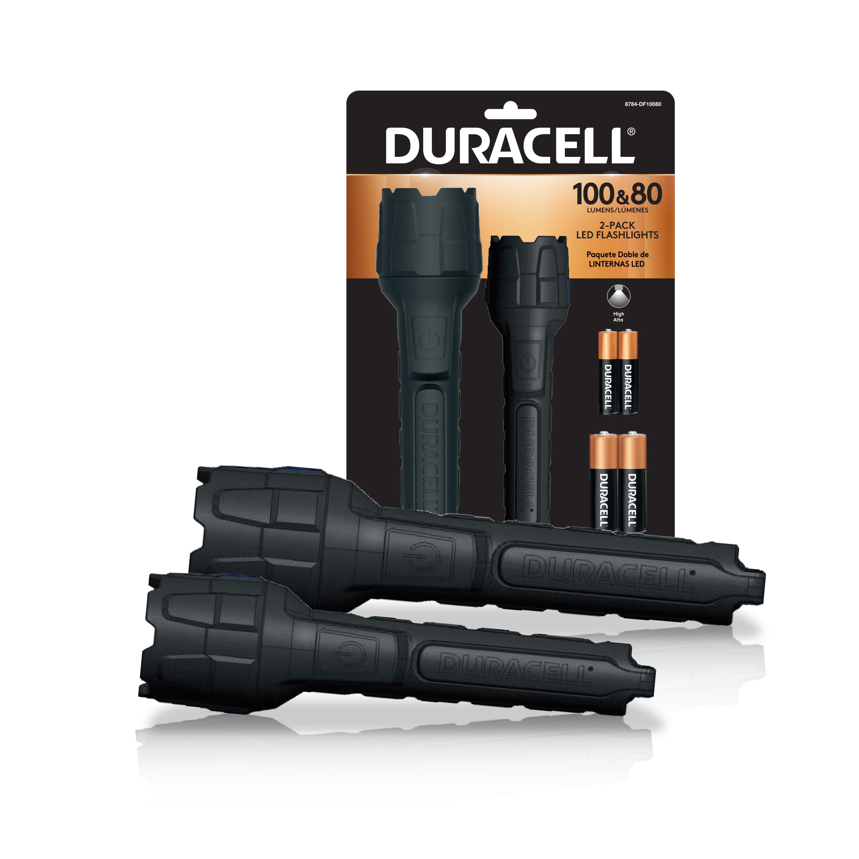 Duracell - 8784-DF10080 - 100-Lumen LED Flashlight (Battery Included)