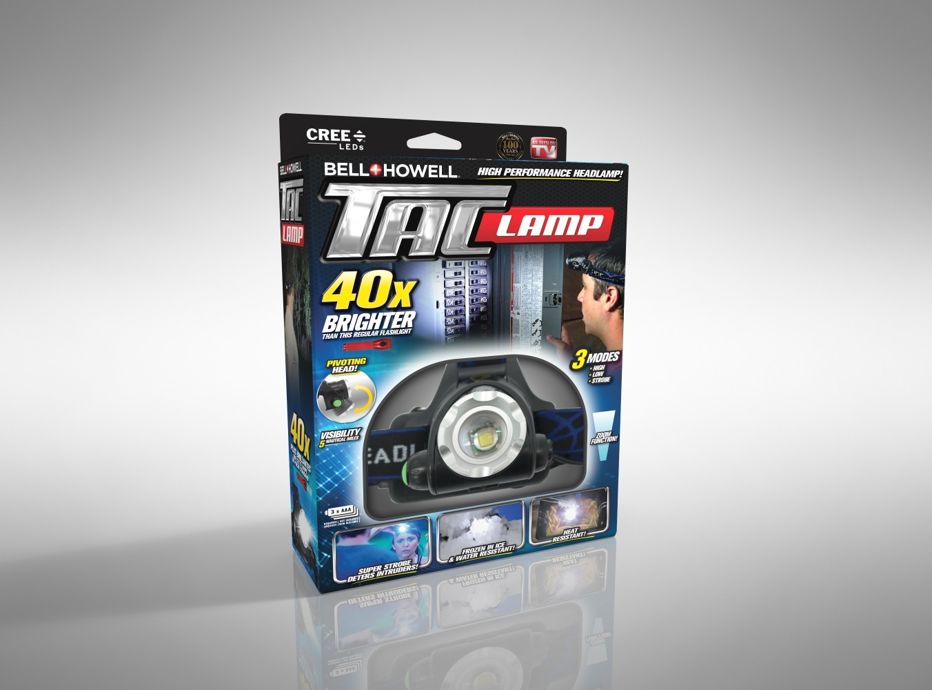 undefined - 1433 - Sportsman 318-Lumen LED Headlamp