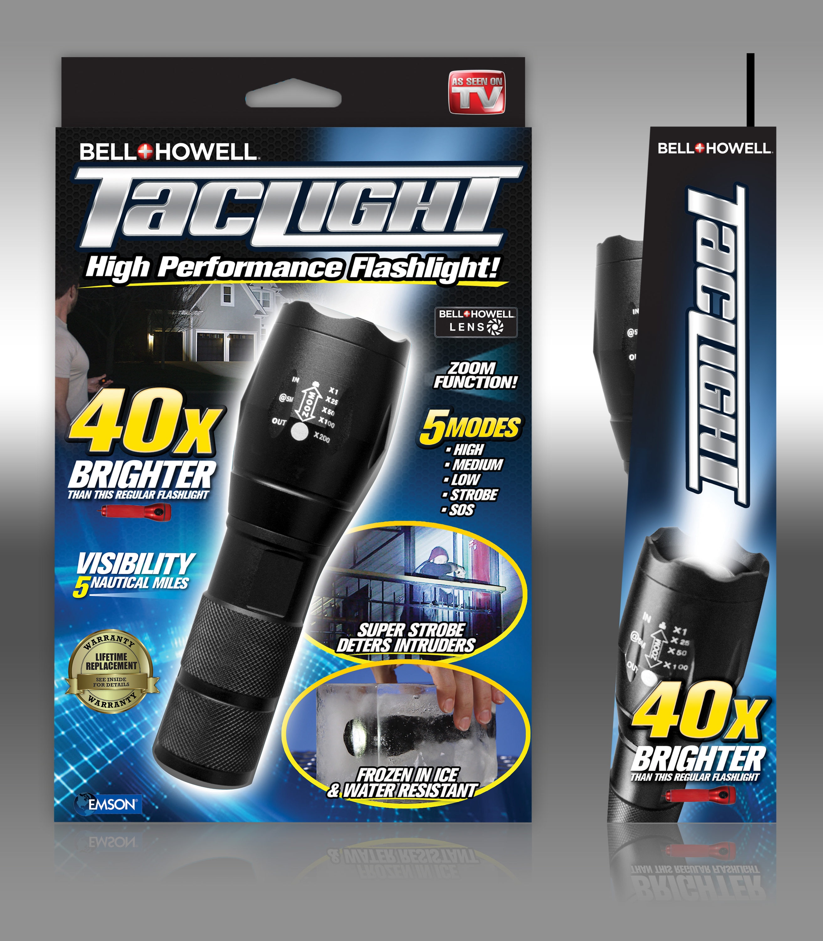 undefined - 1176 - 250-Lumen LED Spotlight Flashlight