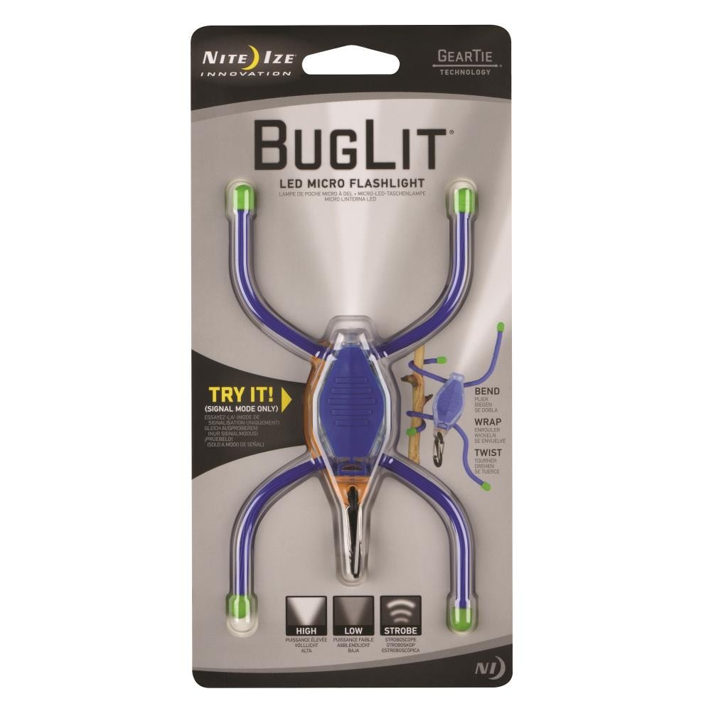 Nite Ize - BGT03W-07-1703 - 6-Lumen LED Miniature Flashlight (Battery Included)