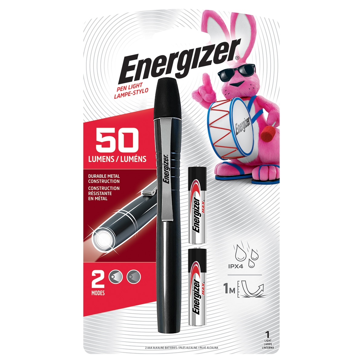 Energizer - ENPLMA22 - 50-Lumen LED Miniature Flashlight (Battery Included)