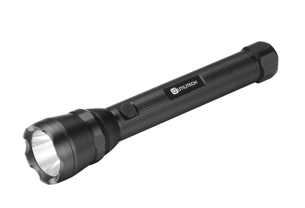 Utilitech - LWFL1405-1 - 500-Lumen LED Flashlight (Battery Included)