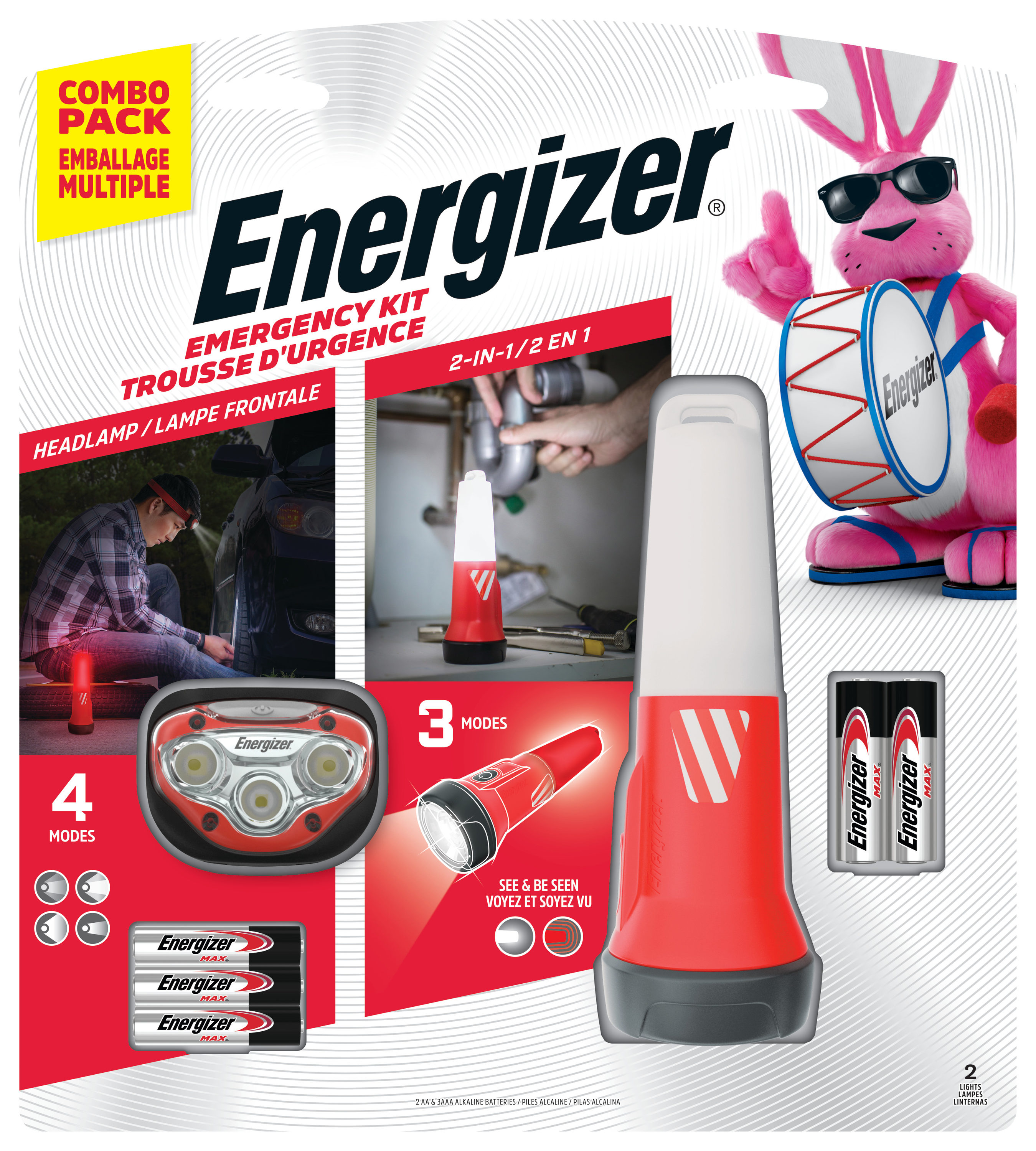 Energizer - ENHDBSAH - 300-Lumen LED Flashlight (Battery Included)