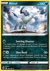 Absol - 097/189 - Rare - Non-Holo (SWSH Astral Radiance Symbol)