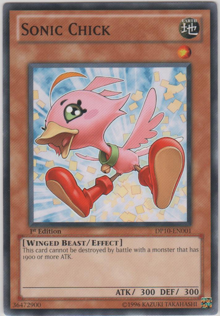 Sonic Chick - DP10-EN001 - Common - 1st Edition