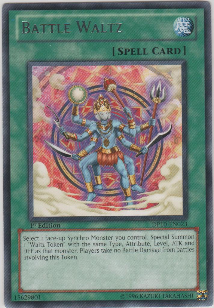 Battle Waltz - DP10-EN023 - Rare - 1st Edition