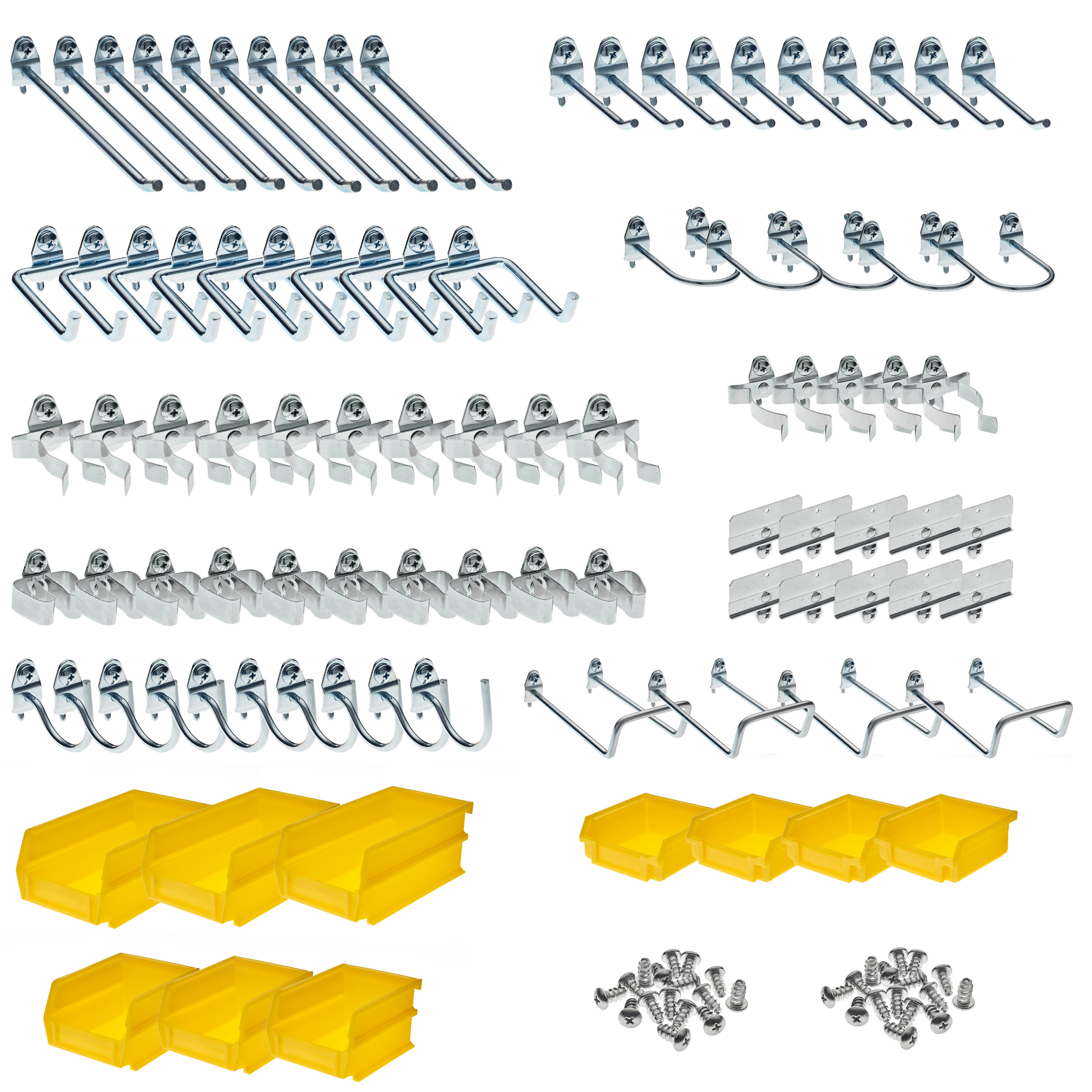 DuraHook - 76995 -  95-Piece Steel Pegboard Hook