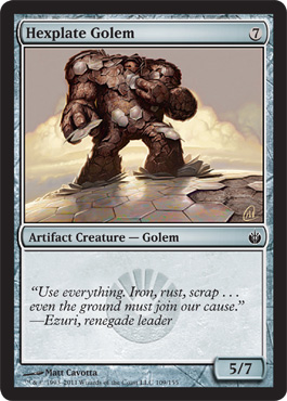 Hexplate Golem