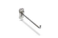 Triton Products - 61629 - Stainless Steel LocHook 3-Piece Steel Pegboard Hook (Actual: 2.1875-in)
