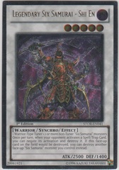 Legendary Six Samurai - Shi En - STOR-EN041 - Ultimate Rare - 1st Edition