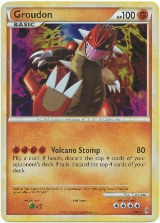 Groudon - 6/95 - Holo Rare