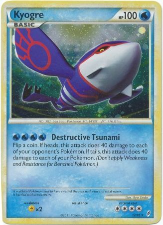 Kyogre - 12/95 - Holo Rare