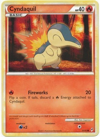 Cyndaquil - 55/95 - Common