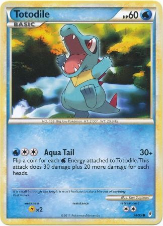 Totodile - 74/95 - Common