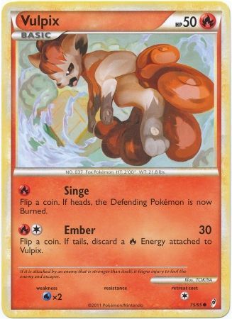 Vulpix - 75/95 - Common