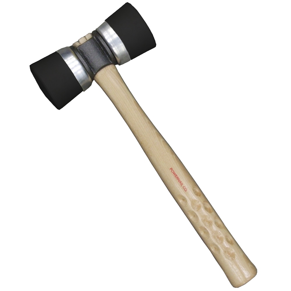 Powernail - 06-3MIBB - 1.5-lb Beveled Face Head Wood Rubber Mallet