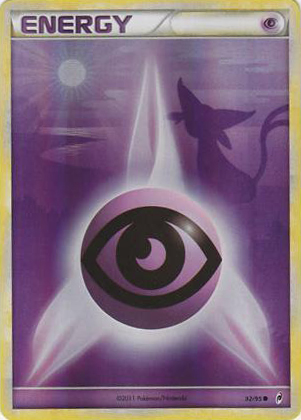 Psychic Energy - 92/95 - Common - Reverse Holo