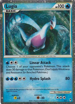 Lugia - SL7 - Shiny Rare Holo