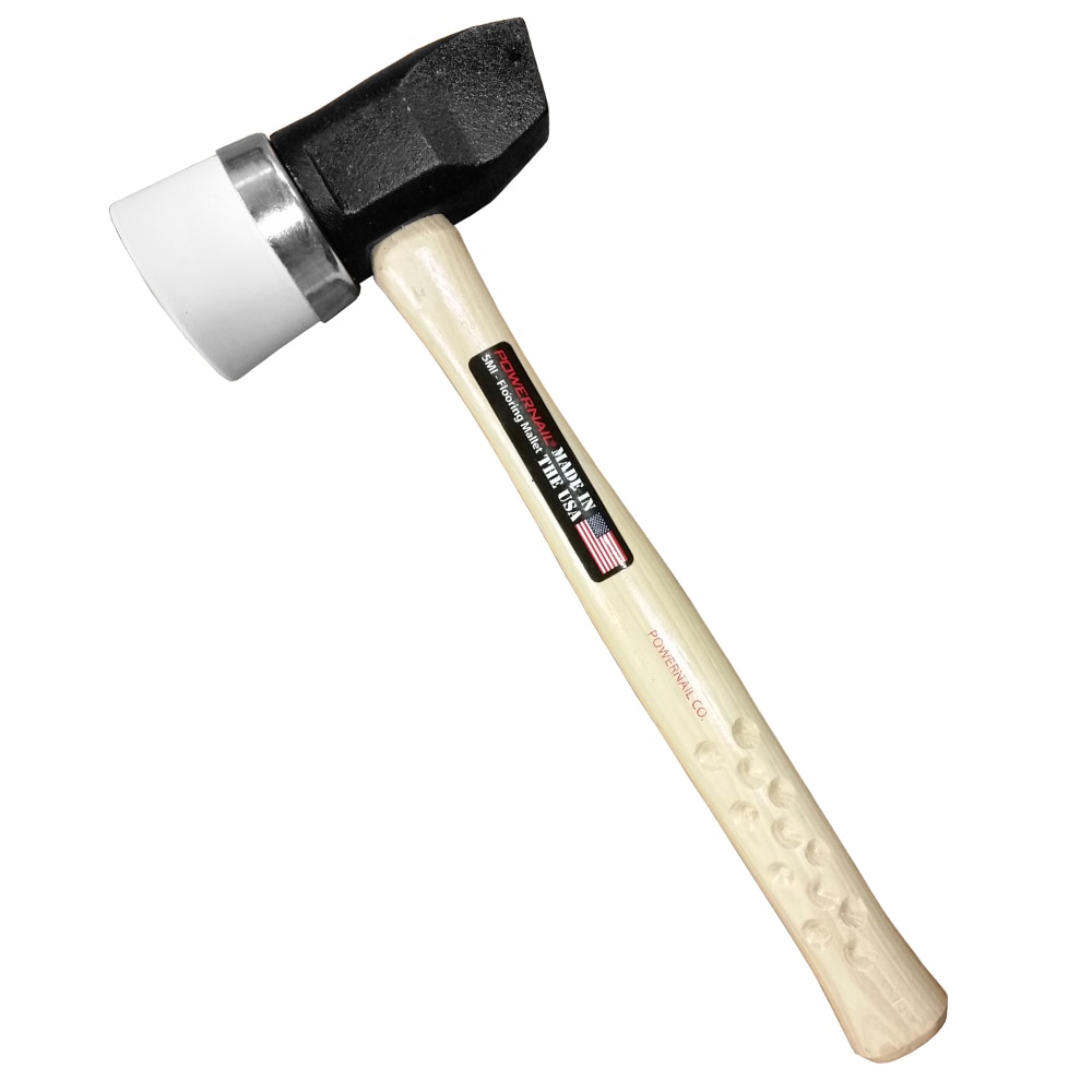 Powernail - 06-5MIW - 2.65-lb Beveled Face Head Wood Rubber Mallet