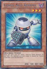 Genex Ally Remote - DT04-EN011 - Duel Terminal Rare Parallel Rare - 1st Edition