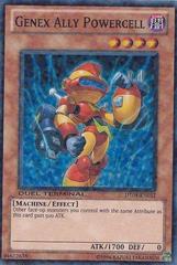 Genex Ally Powercell - DT04-EN012 - Duel Terminal Super Parallel Rare - 1st Edition