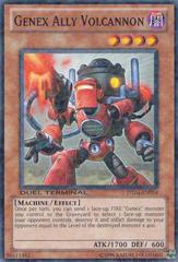 Genex Ally Volcannon - DT04-EN014 - Duel Terminal Normal Parallel Rare - 1st Edition