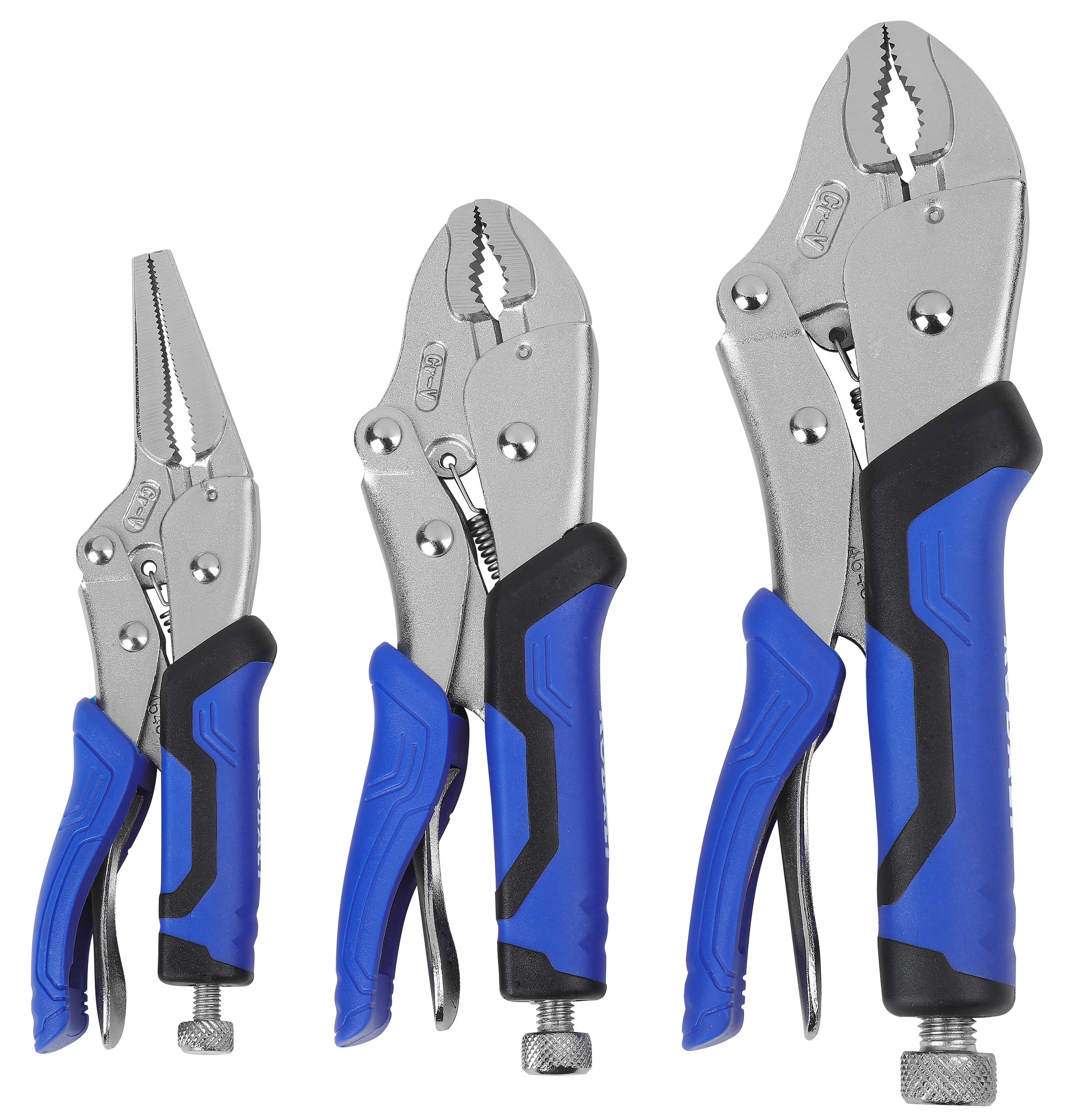 Kobalt - 59886 - 3-Pack Locking Plier Set