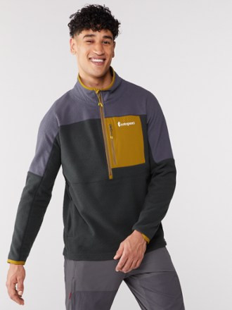 Cotopaxi - Abrazo Half-Zip Fleece Jacket - Mens - GRAPHITE/BLACK