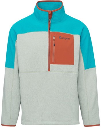 Cotopaxi - Abrazo Half-Zip Fleece Jacket - Mens - MINERAL BLUE/BRUSH