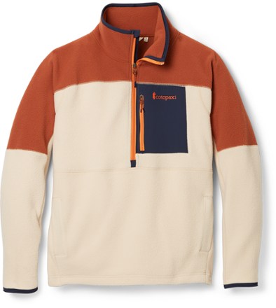 Cotopaxi - Abrazo Half-Zip Fleece Jacket - Mens - SPICE/CREAM