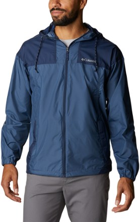 Columbia - Flash Challenger Windbreaker - Mens - DARK MOUNTAIN/COLLEGIATE NAVY