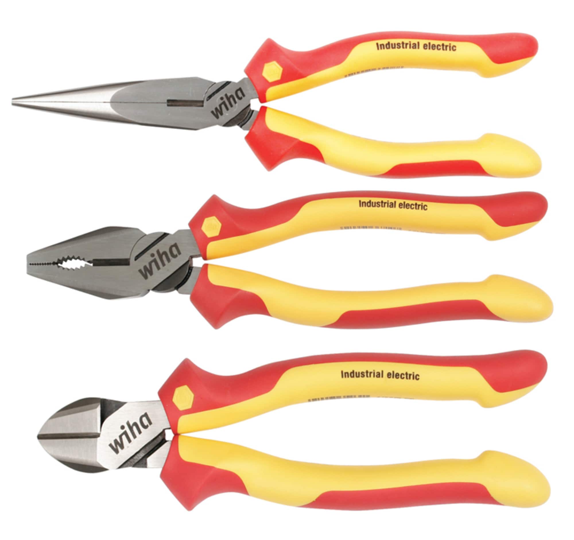 Wiha - 32981 - 3-Pack Insulated Plier Set