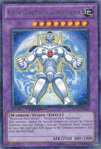 Elemental Hero Terra Firma - DT04-EN087 - Common - Duel Terminal