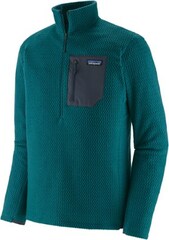 Patagonia - R1 Air Zip-Neck Pullover - Men's - DARK BOREALIS GREEN