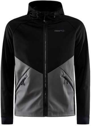 Craft - Glide Hood Jacket - Mens - BLACK/GRANITE