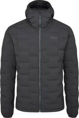 Rab - Cubit Stretch Down Hoodie - Men's - EBONY