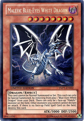 Malefic Blue-Eyes White Dragon - YMP1-EN002 - Secret Rare - Limited Edition