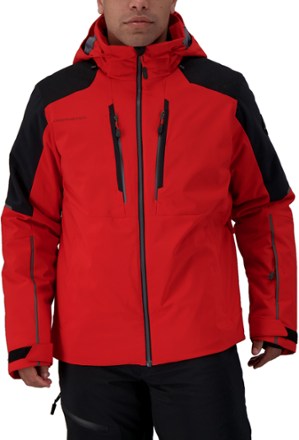 Obermeyer - Foundation Insulated Jacket - Mens - BRAKELIGHT