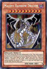 Malefic Rainbow Dragon - YMP1-EN005 - Secret Rare - Limited Edition