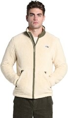 The North Face - Campshire Fleece Jacket - Men's - BLEACHED SAND/BURNT OLIVE
