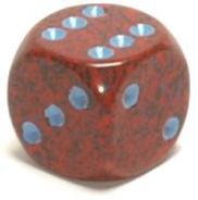 12 Veronica Speckled 16mm D6 Dice Block - CHX25724