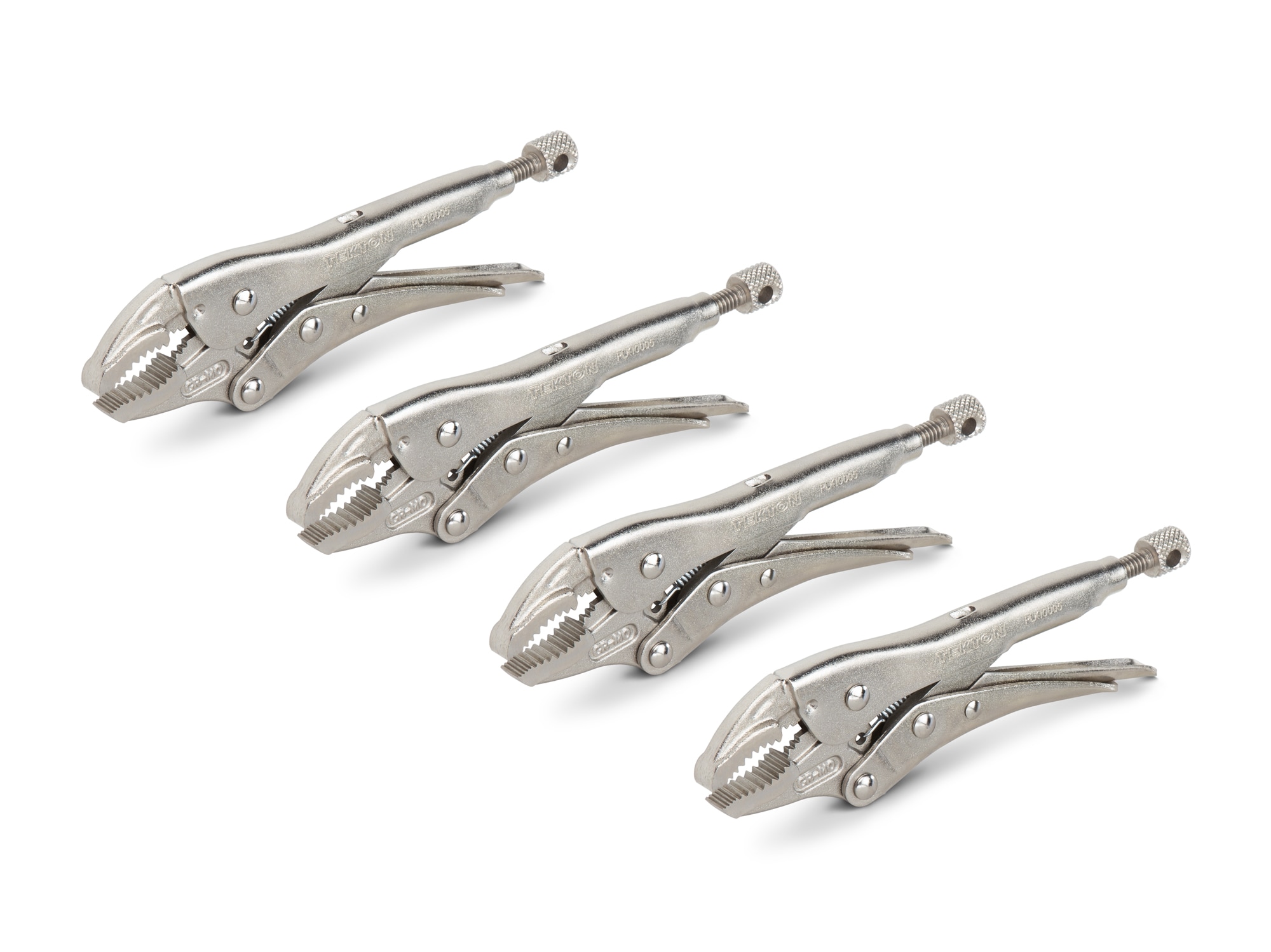 TEKTON - PLK90101-D - 4-Pack Locking Plier Set