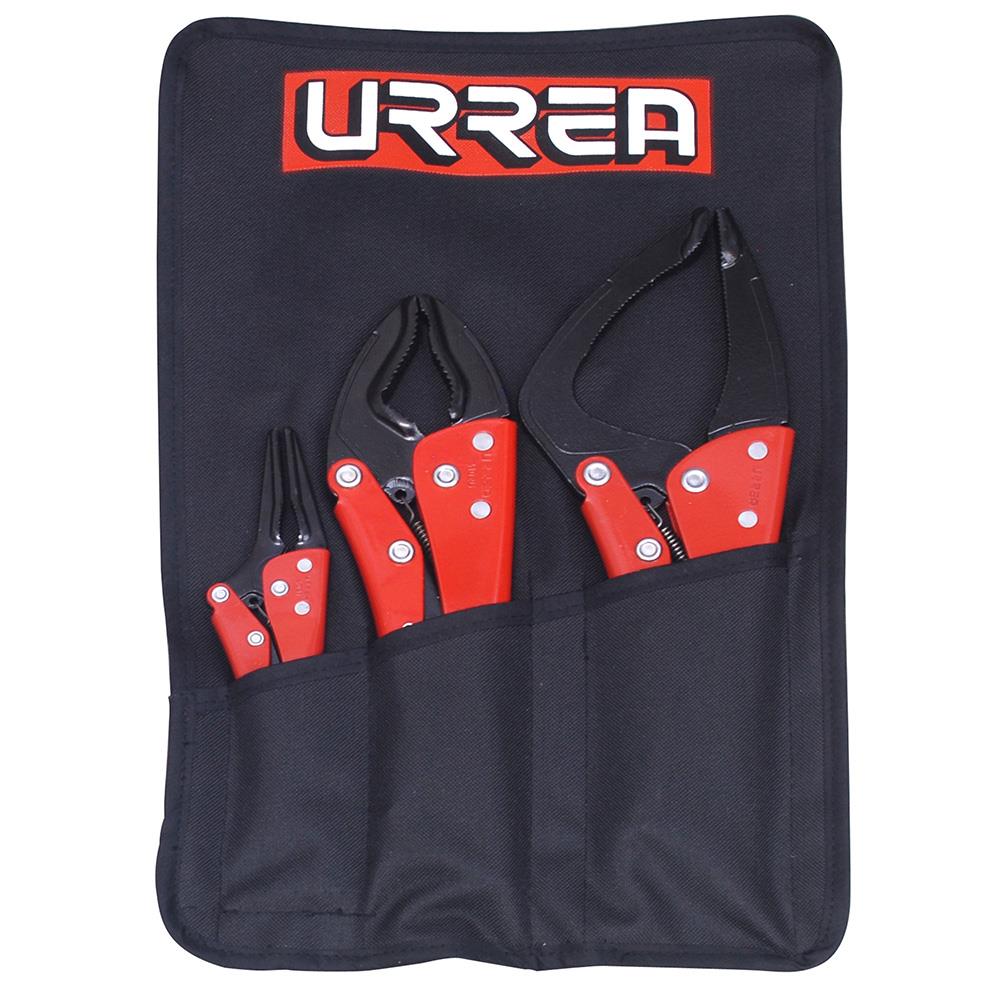 URREA - 4100A - 3-Pack Locking Plier Set