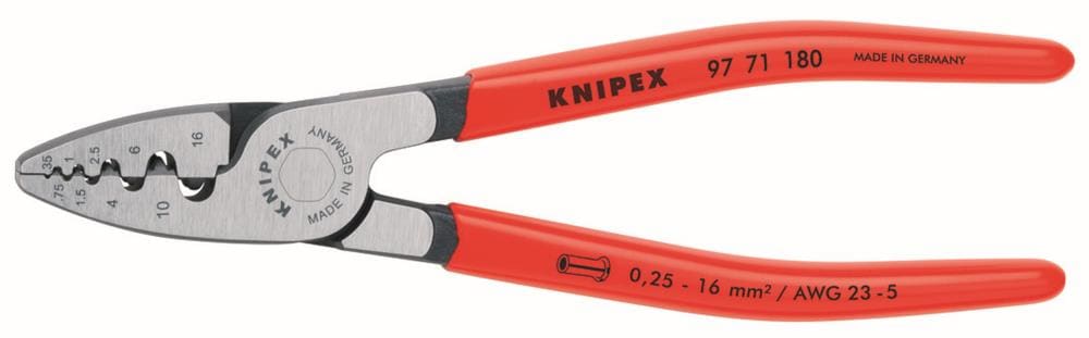 KNIPEX - 97 71 180 - 7.1-in Electrical Pliers