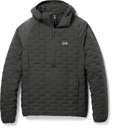 Mountain Hardwear - Stretchdown Light Pullover - Mens - BLACK