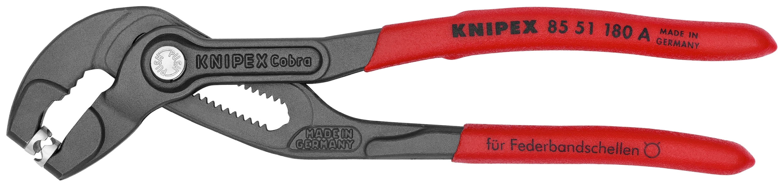 KNIPEX - 85 51 180 A - 7.5-in Pliers